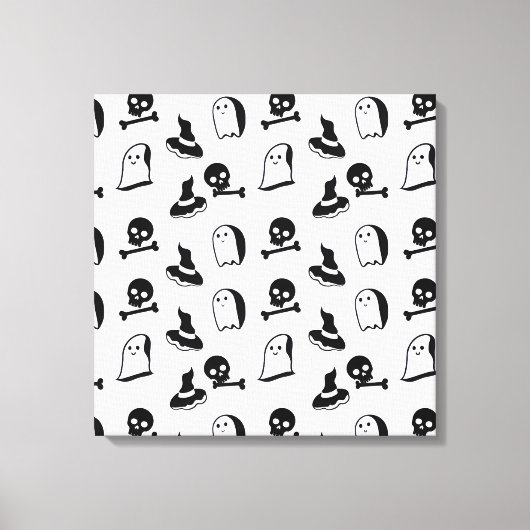 Halloween-Vektorkunst Leinwanddruck (Vorderseite)