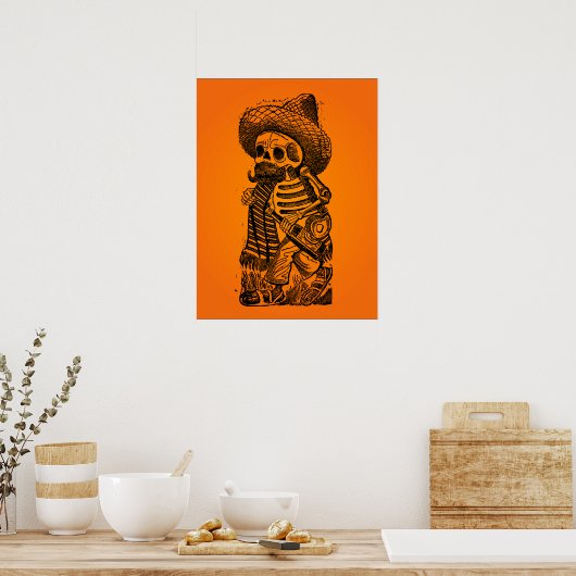 HALLOWEEN VERKAUF! Calaveras Von der Heap von Posa Poster (Küche)