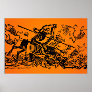 HALLOWEEN VERKAUF! Don Quijote von J. Posada Poster
