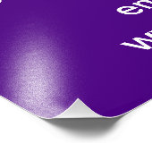 Halloween-Verkauf im Lila Foto (Ecke)