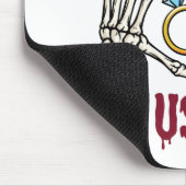 Halloween Verlobung Til Death Do us Part Mousepad (Ecke)