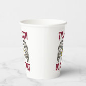 Halloween Verlobung Til Death Do us Part Pappbecher (Rechts)