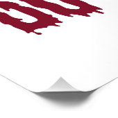 Halloween Verlobung Til Death Do us Part Poster (Ecke)