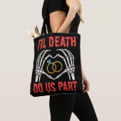 Halloween Verlobung Til Death Do us Part Tasche (Von Nahem)