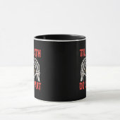 Halloween Verlobung Til Death Do us Part Tasse (Zentrum)