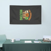 Halloween verrückt schmelzendes Eis Banner (Messeveranstaltung)
