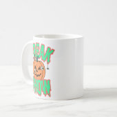 Halloween Verrückter Kaffeetasse (Vorderseite Links)