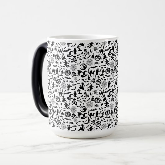 Halloween Verwandlungstasse (Vorderseite Links)