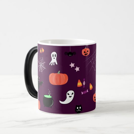 Halloween Verwandlungstasse (Vorderseite Links)