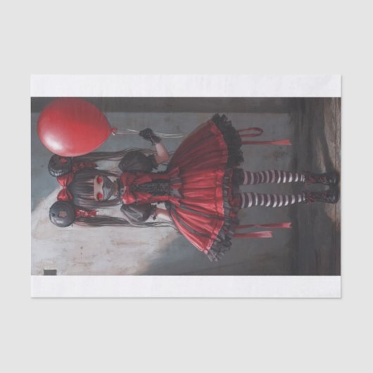 Halloween Vibes1 Seidenpapier (Vorderseite)