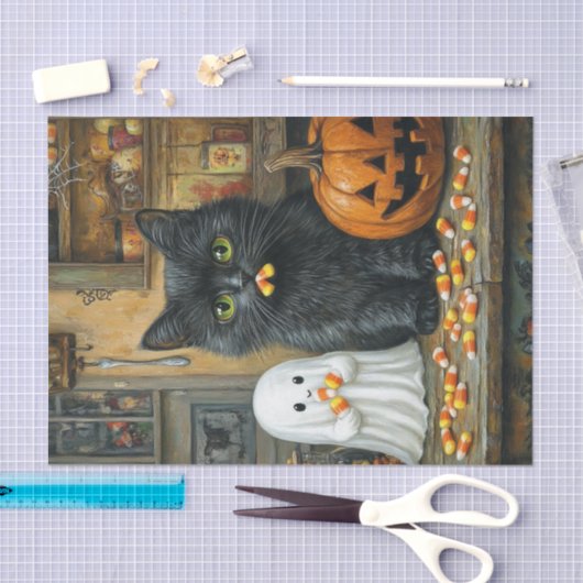Halloween Vibes2 Seidenpapier (Handwerk)