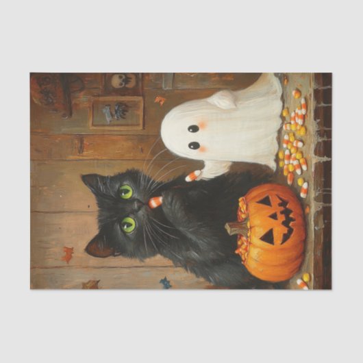 Halloween Vibes5 Seidenpapier (Vorderseite)