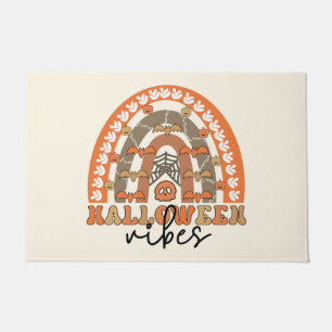 Halloween Vibes Boho Rainbow Fall Halloween Fußmatte