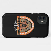 Halloween Vibes Boho Regenbogen Fall Spooky Case-Mate iPhone Hülle (Rückseite (Horizontal))