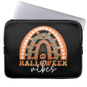 Halloween Vibes Boho Regenbogen Fall Spooky Laptopschutzhülle (Vorderseite)