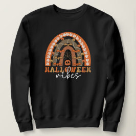 Halloween Vibes Boho Regenbogen Fall Spooky Sweatshirt