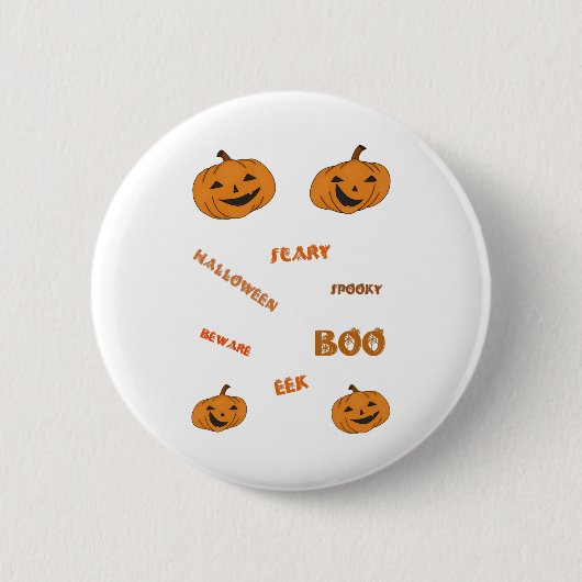 Halloween Vibes Button (Vorderseite)