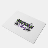 Halloween Vibes Fußmatte (Schrägansicht)