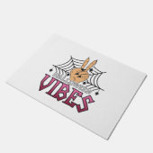 Halloween Vibes, Halloween, Beängstigend, Kostüm Fußmatte (Schrägansicht)