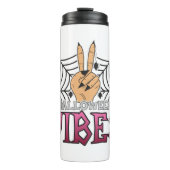 Halloween Vibes, Halloween, Beängstigend, Kostüm Thermosbecher (Vorderseite)