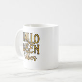 Halloween Vibes Kaffeetasse (Vorderseite Links)