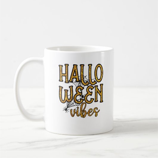 Halloween Vibes Kaffeetasse (Links)
