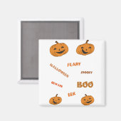 Halloween Vibes Magnet (Vorderseite/Rückseite)