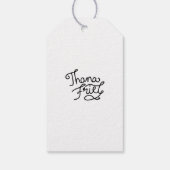 Halloween Vibes • More Treats Geschenkanhänger (Rückseite)