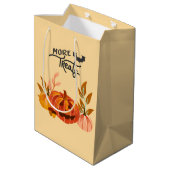 Halloween Vibes • More Treats Mittlere Geschenktüte (Rückseite Schrägansicht)