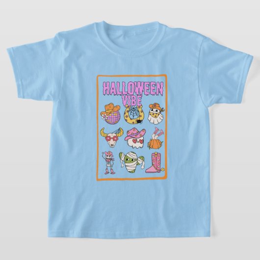 Halloween Vibes - Niedlicher Halloween-T - Shirt (Ablage )