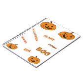 Halloween Vibes Notizblock (Linke Seite)