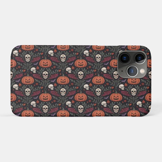 Halloween Vibes Pattern Case-Mate iPhone Hülle (Rückseite (Horizontal))