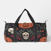 Halloween Vibes Pattern Duffle Bag (Vorderseite)