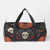 Halloween Vibes Pattern Duffle Bag (Rückseite)