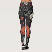 Halloween Vibes Pattern Leggings (Rückseite)
