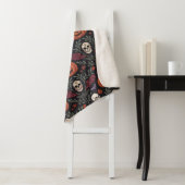 Halloween Vibes Pattern Sherpadecke (Beispiel)