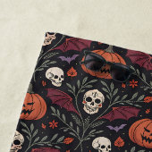 Halloween Vibes Pattern Strandtuch (Beispiel)