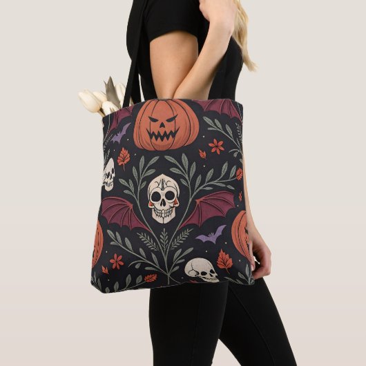 Halloween Vibes Pattern Tasche (Von Nahem)