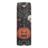 Halloween Vibes Pattern Thermosbecher (Rückseite)