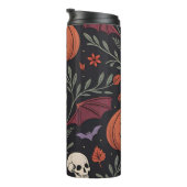 Halloween Vibes Pattern Thermosbecher (Nach rechts gedreht)
