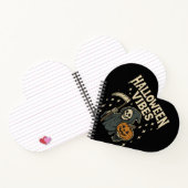 Halloween Vibes Sensenmann - Black Spiral Notizblock (Innenseite)