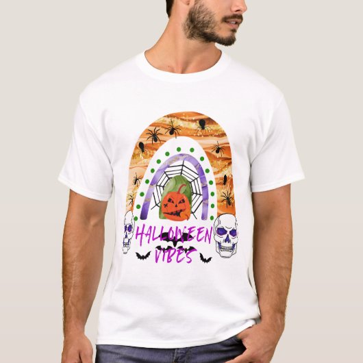 Halloween-Vibes T-Shirt (Vorderseite)