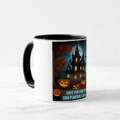 Halloween Vibes Tasse (Vorderseite Links)