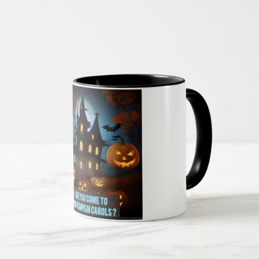 Halloween Vibes Tasse (VorderseiteRechts)