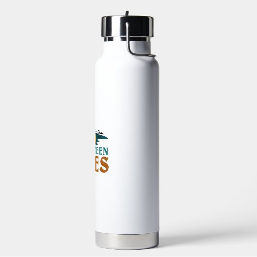 Halloween Vibes Trinkflasche (Links)