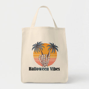 Halloween Vibes: Tropisches Skelett" Tragetasche