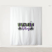 Halloween Vibes Wandteppich (Vorderseite)