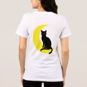 Halloween Vibranly Abstrakt Geometric Tri-Blend Shirt (Rückseite)