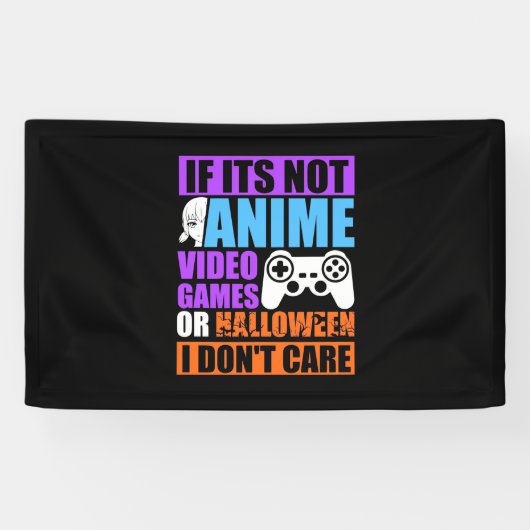 Halloween-Videospiele Banner (Horizontal)