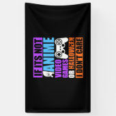 Halloween-Videospiele Banner (Vertikal)